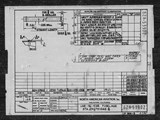 Manufacturer's drawing for North American Aviation B-25 Mitchell Bomber. Drawing number 62A-53902_AJ