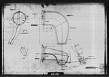 Manufacturer's drawing for North American Aviation B-25 Mitchell Bomber. Drawing number 98-53556