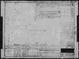 Manufacturer's drawing for North American Aviation B-25 Mitchell Bomber. Drawing number 40-52323