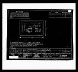 Manufacturer's drawing for Lockheed Corporation P-38 Lightning. Drawing number 201116
