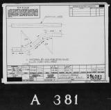 Manufacturer's drawing for Lockheed Corporation P-38 Lightning. Drawing number 196081