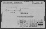 Manufacturer's drawing for North American Aviation B-25 Mitchell Bomber. Drawing number 98-58854