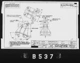Manufacturer's drawing for Lockheed Corporation P-38 Lightning. Drawing number 195242