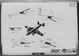 Manufacturer's drawing for North American Aviation B-25 Mitchell Bomber. Drawing number 108-54224