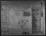Manufacturer's drawing for Chance Vought F4U Corsair. Drawing number 40770
