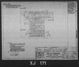 Manufacturer's drawing for Chance Vought F4U Corsair. Drawing number 37254