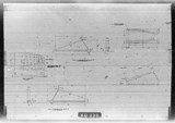 Manufacturer's drawing for North American Aviation B-25 Mitchell Bomber. Drawing number 98-735226