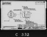 Manufacturer's drawing for Lockheed Corporation P-38 Lightning. Drawing number 197107