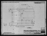 Manufacturer's drawing for North American Aviation B-25 Mitchell Bomber. Drawing number 98-531570
