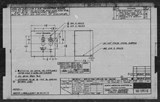 Manufacturer's drawing for North American Aviation B-25 Mitchell Bomber. Drawing number 98-54116