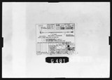 Manufacturer's drawing for Beechcraft C-45, Beech 18, AT-11. Drawing number 105731