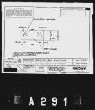 Manufacturer's drawing for Lockheed Corporation P-38 Lightning. Drawing number 199529