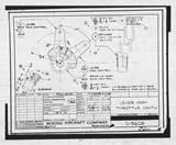 Manufacturer's drawing for Boeing Aircraft Corporation B-17 Flying Fortress. Drawing number 21-9608