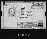 Manufacturer's drawing for North American Aviation B-25 Mitchell Bomber. Drawing number 98-48090