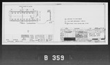 Manufacturer's drawing for Boeing Aircraft Corporation B-17 Flying Fortress. Drawing number 1-20391