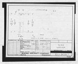 Manufacturer's drawing for Boeing Aircraft Corporation B-17 Flying Fortress. Drawing number 21-9087