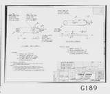 Manufacturer's drawing for Chance Vought Aircraft Inc. F4U Corsair. Drawing number 10185