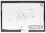 Manufacturer's drawing for Chance Vought F4U Corsair. Drawing number 34443