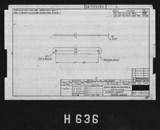 Manufacturer's drawing for North American Aviation B-25 Mitchell Bomber. Drawing number 98-735209