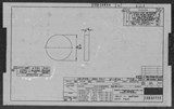 Manufacturer's drawing for North American Aviation B-25 Mitchell Bomber. Drawing number 108-54444