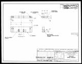 Manufacturer's drawing for Republic Aircraft P-47 Thunderbolt. Drawing number 93F78301