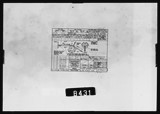 Manufacturer's drawing for Beechcraft C-45, Beech 18, AT-11. Drawing number 189423