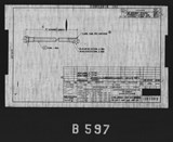Manufacturer's drawing for North American Aviation B-25 Mitchell Bomber. Drawing number 108-53819
