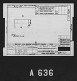 Manufacturer's drawing for North American Aviation B-25 Mitchell Bomber. Drawing number 62A-73537