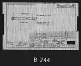 Manufacturer's drawing for North American Aviation B-25 Mitchell Bomber. Drawing number 108-58803
