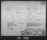 Manufacturer's drawing for Chance Vought F4U Corsair. Drawing number 10545