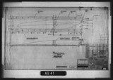 Manufacturer's drawing for Douglas Aircraft Company Douglas DC-6 . Drawing number 3400929