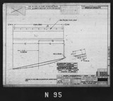 Manufacturer's drawing for North American Aviation B-25 Mitchell Bomber. Drawing number 98-73270