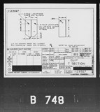 Manufacturer's drawing for Boeing Aircraft Corporation B-17 Flying Fortress. Drawing number 1-23527