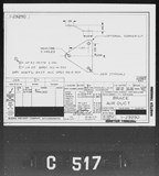 Manufacturer's drawing for Boeing Aircraft Corporation B-17 Flying Fortress. Drawing number 1-29290