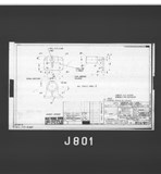 Manufacturer's drawing for Douglas Aircraft Company C-47 Skytrain. Drawing number 2016721