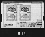 Manufacturer's drawing for North American Aviation B-25 Mitchell Bomber. Drawing number 98-54102