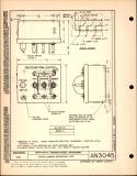Manufacturer's drawing for Generic Parts - Aviation Standards. Drawing number an3045