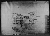 Manufacturer's drawing for North American Aviation B-25 Mitchell Bomber. Drawing number 98-43285