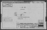 Manufacturer's drawing for North American Aviation B-25 Mitchell Bomber. Drawing number 98-531550