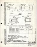 Manufacturer's drawing for Generic Parts - Aviation Standards. Drawing number an3046