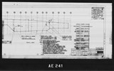 Manufacturer's drawing for North American Aviation B-25 Mitchell Bomber. Drawing number 98-542306