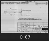 Manufacturer's drawing for North American Aviation P-51 Mustang. Drawing number 104-58885