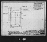 Manufacturer's drawing for North American Aviation B-25 Mitchell Bomber. Drawing number 98-71116