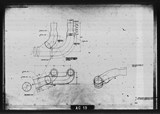 Manufacturer's drawing for North American Aviation B-25 Mitchell Bomber. Drawing number 98-53555