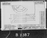 Manufacturer's drawing for Lockheed Corporation P-38 Lightning. Drawing number 191176