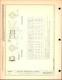 Manufacturer's drawing for Generic Parts - Aviation Standards. Drawing number an3107