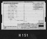 Manufacturer's drawing for North American Aviation B-25 Mitchell Bomber. Drawing number 98-58371