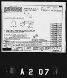 Manufacturer's drawing for Lockheed Corporation P-38 Lightning. Drawing number 197438