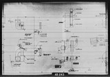 Manufacturer's drawing for North American Aviation B-25 Mitchell Bomber. Drawing number 98-53411