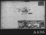 Manufacturer's drawing for Chance Vought F4U Corsair. Drawing number 10584